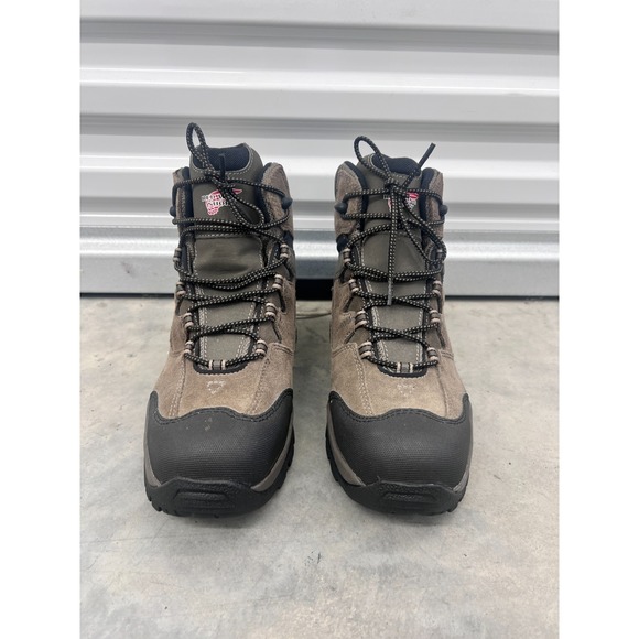 Red Wing Boots Men\'s US 9 Brown Grey Waterproof Ankle Leather Lace Up Outdoor